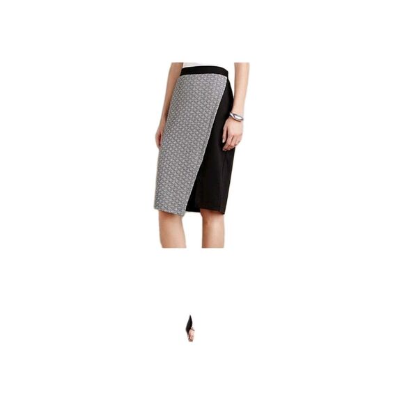 Anthropologie HD in Paris textured midi skirt Size 8 - Picture 1 of 7
